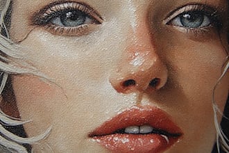 paint real oil and acrylic painting on art with shipping