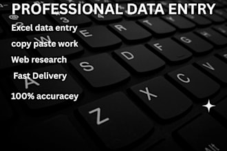 data enty work, copy paste work