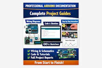 professional diagrams and arduino project documentation