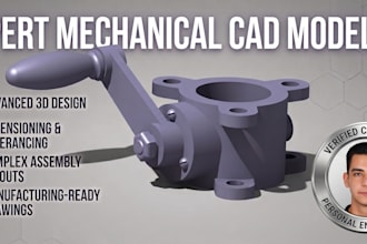 do 3d cad modelling and mechanical design in catia
