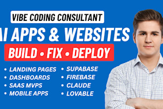 build or fix your vibe coded ai website or ai web app using claude code