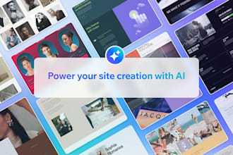 build ai powered website, ai software, wix web application