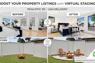 professionally edit real estate photos with hdr, flambient,