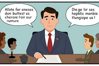 do digital political cartoon for political cartoon