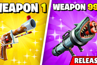 create a fortnite gun game map in uefn