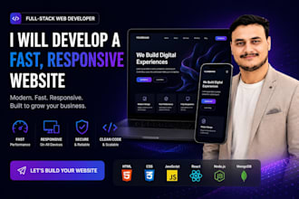develop a fast responsive website