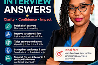 refine interview answers for clarity, confidence and impact