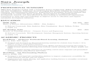 create or format a professional ats friendly resume and CV
