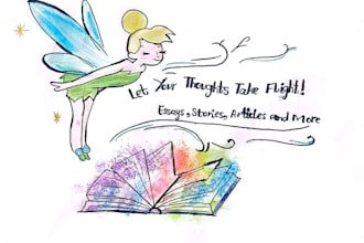 do professional creative writing and story writing