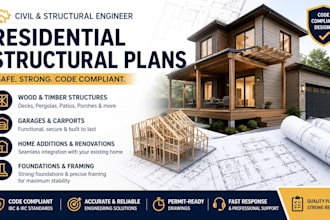 be your civil and structural engineer for structural design engineering projects