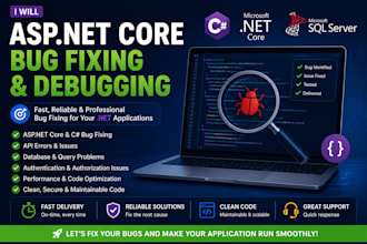 do bug fixing and debugging