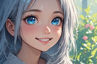 turn your photo into a stunning anime portrait