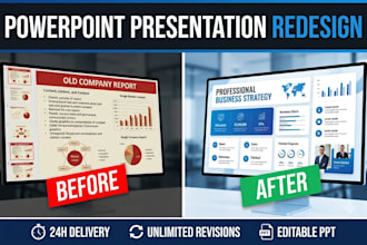 redesign powerpoint presentations with modern animations