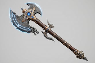 draw your fantasy weapon design