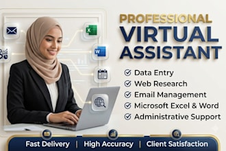 be your professional virtual assistant for business support