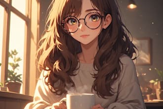 draw a high quality anime portrait for you