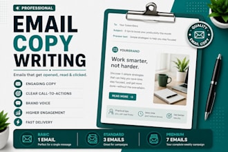write engaging email newsletters and marketing emails