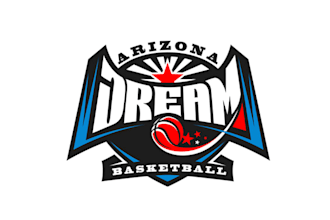 design arizona dream basketball club logo