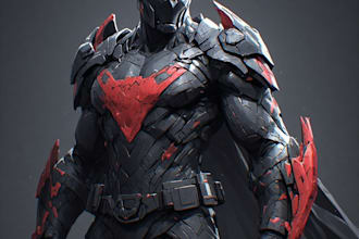 do a charcter of comic or design your comic character