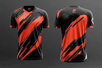 design custom esports gaming jersey