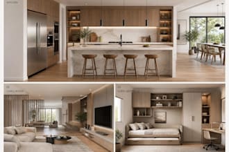 create better 3d house design with flexible floor plan families architecture