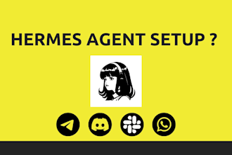 setup hermes ai agent, automate workflows and deploy on your vps