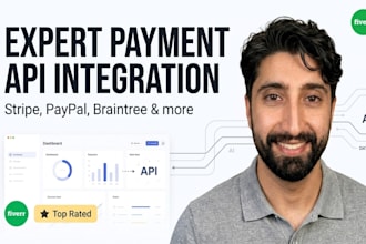 do payment API integration as an expert API developer