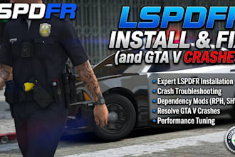 install and fix lspdfr with crash troubleshooting mods and fix gta v crashes