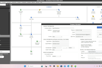do quickbooks bookkeeping, journal entries, and financial reports
