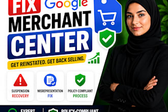 fix google merchant center suspension for shopping ads