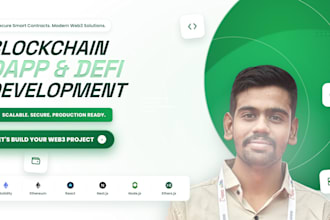 be blockchain developer for defi , smart contracts , dapp