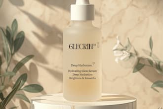 place your label design on realistic cosmetic mockups