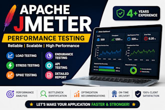 create apache jmeter scripts for performance testing