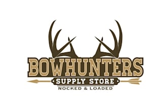 design classic super bow hunters logo