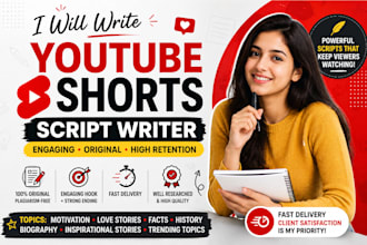 write engaging youtube shorts scripts using ai