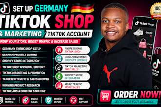 setup germany tiktok shop, german tiktok product listing, shopify integration