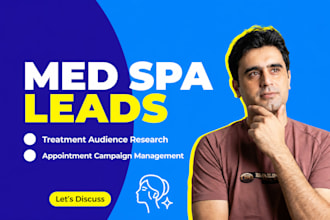 generate med spa leads with meta facebook and instagram ads campaigns