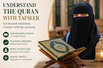 teach you quran tafseer so you understand what you are reciting