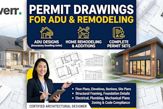 make permit drawings for adu and remodeling