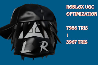 optimize your roblox ugc models under 4k tris