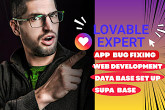 be your lovable ai expert for app development and bug fixing
