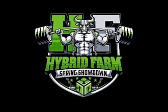 design amazing strong logo for cross fit gym athletes