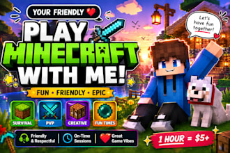 be your minecraft gaming buddy for fun and duels
