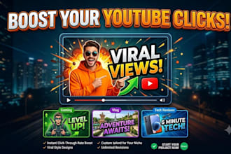 design viral youtube thumbnails