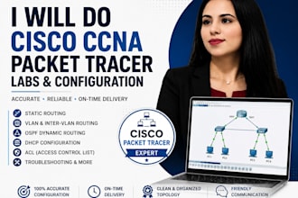 ccna cisco packet tracer labs, routing and switching