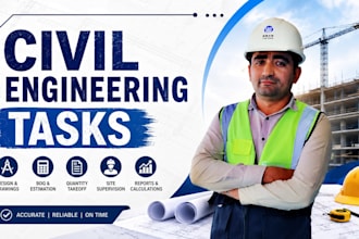 professional civil engineering, structural and construction tasks