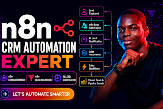 do n8n CRM automation, n8n lead generation, ai lead qualification sales workflow