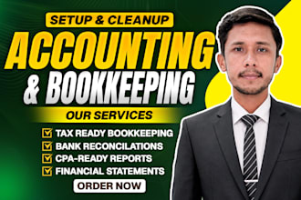 monthly bookkeeping and bank reconciliation in qbo and excel