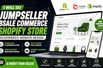 do jumpseller store bsale commerce ecommerce shopify store website design