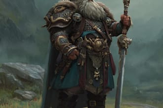develop character design and concept art for your game